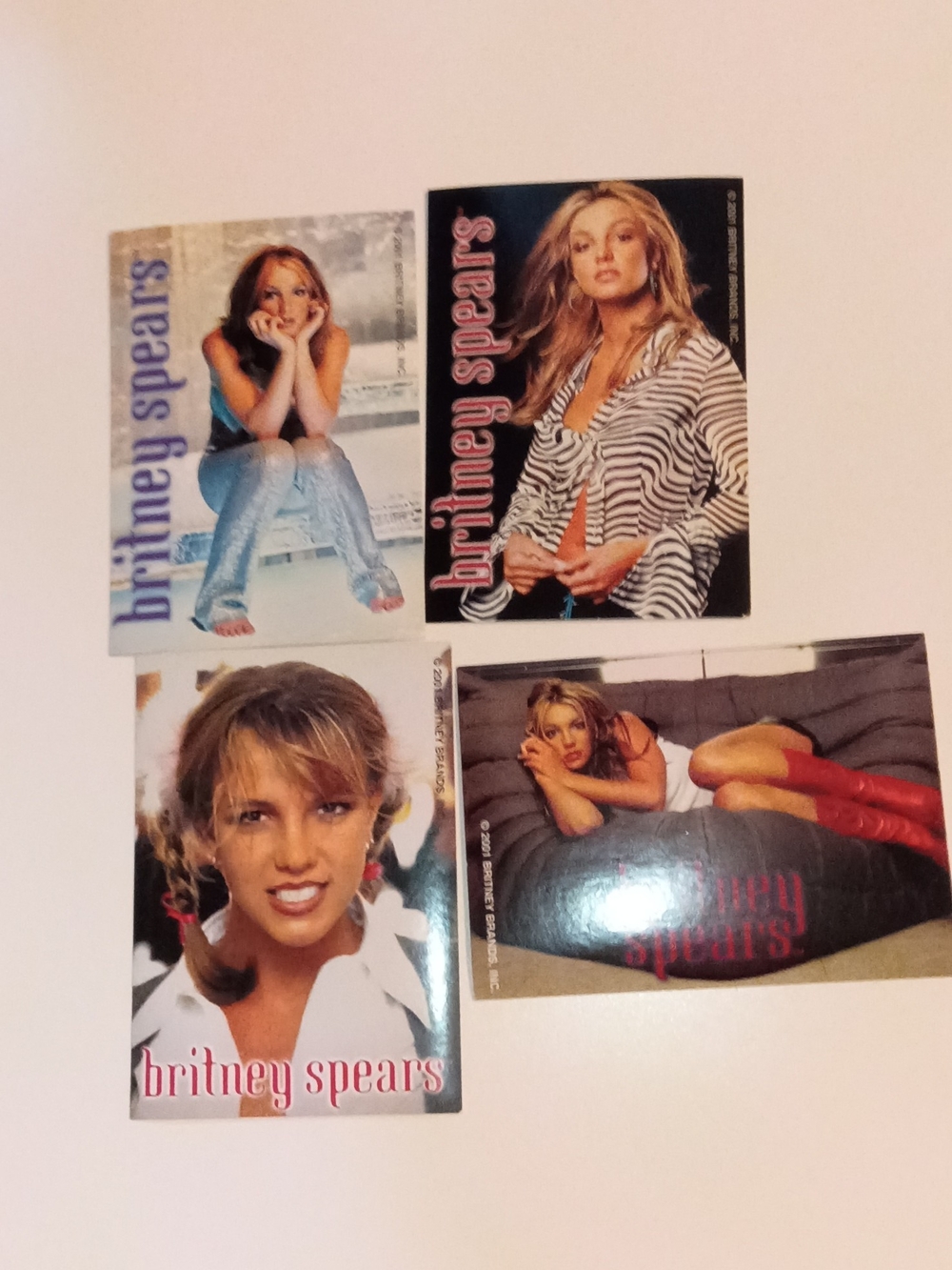 Britney Spears Series 4 sticker set